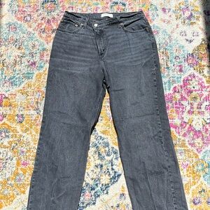 Abercrombie Curve Love 90’s Relaxed High Rise Jeans
